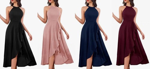 Neckholder abendkleid damen - abendkleid,