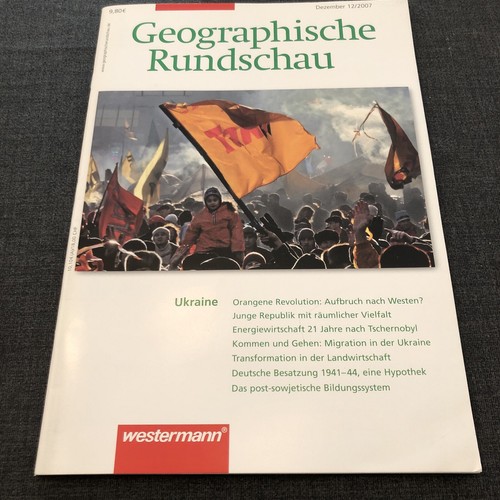 Geographische rundschau - geographische,
