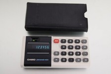 RAR Casio personal-mini Taschenrechner mit Leuchtanzeige voll Funktionsfähig