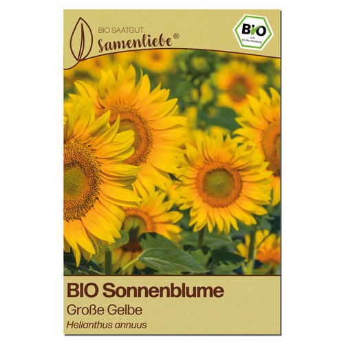 Bio sonnenblumen samen sorte - bio,