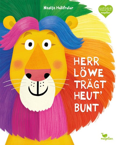 Herr löwe trägt heut - heut', bunt