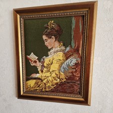 1 x eleganter Bilderrahmen 64cm x 54cm x4cm Holzrahmen Wandrahmen leer, gold