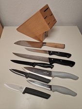 Küchenmesser SET - WMF - Messerblock, 8x Messer 