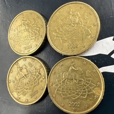 Italia 50 Euro Cent Münze 2002 Umlaufmünze Sammelmünze Kursmünze Gedenkmünze