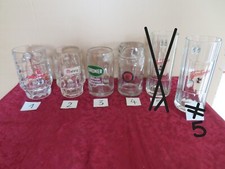 1x Bierkrug, Werbung, WAHL aus Moninger, Mutzig, Grüner, Warsteiner, Zirndorfer