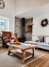 Klobiger Couchtisch rustikales Massivholz