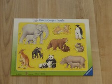 Rahmen Puzzle von Ravensburger, Zookinder, vollständig, PORTO sparen