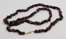 Damen Halskette 80cm rote