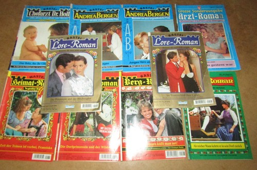 Dünne romanhefte - 10,