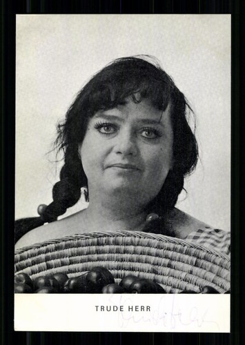 Trude herr 1927 1991 - trude, groß