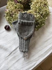 Damen  Fingerlose Handschuhe, Selbstgestrickte Handschuhe Hand Wärmer Gr 3