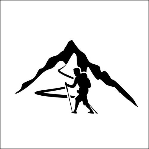 Wanderer berg wandern - wanderer,