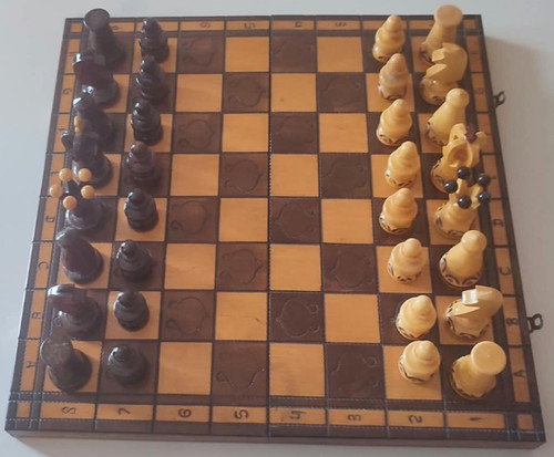 Schachspiel holz - schachspiel,