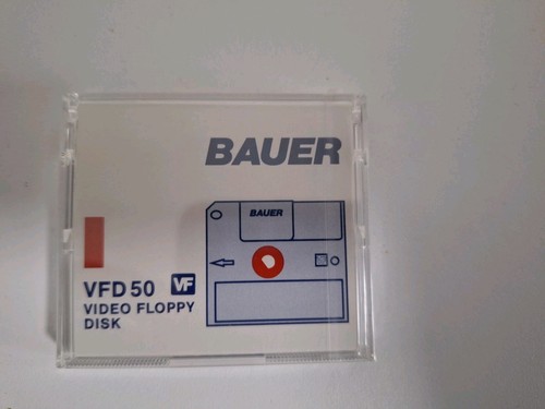 Bauer video floppy disk - bauer,
