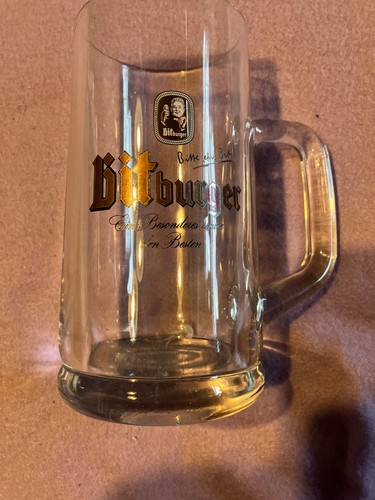 Bitburger glas krug bier - glas, 0,4l