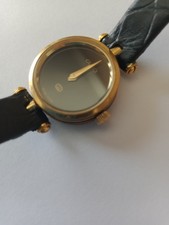 Vintage Gucci Uhr Gold schwarz