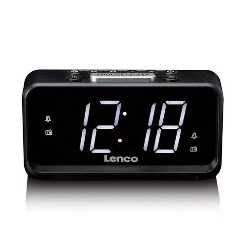 Lenco radiowecker 28bk - lenco, cr-28bk