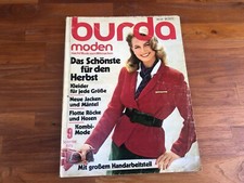 Burda Moden mit Schnittmuster September 1979 Schnittmusterbogen Mode Kleider ...