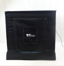 Amzdeal Box Lichtzelt Fotografie 60x60cm 120 LED 6000K Tragbar 4 Hintergründe