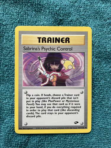 Pokemon karte sabrina - karte, sabrina's