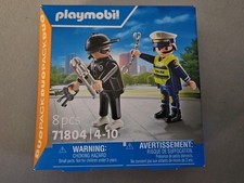 PLAYMOBIL-71804 Polizist und
