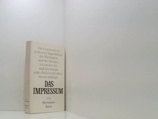 Hermann Kant: Das Impressum