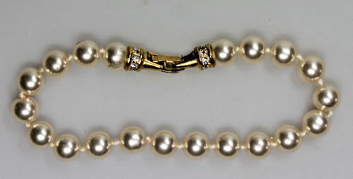 Elegantes perlen armband - perlen,