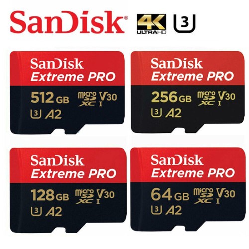 Extreme pro 32gb - extreme, 64gb