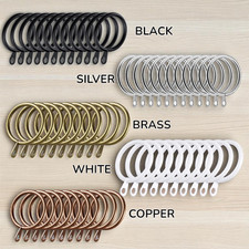 Metall Gardinenringe