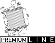MAHLE Ladeluftkühler PREMIUM