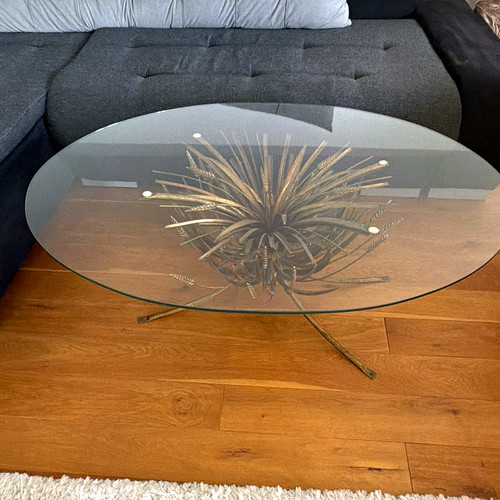 Runder couchtisch glasplatte - runder,