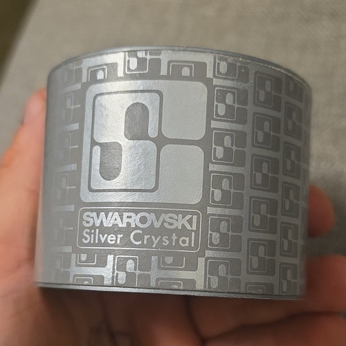 Swarovski silver crystal - silver,