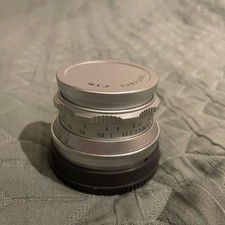 7artisans 35mm f/1.2 Manueller Fokus für Sony E-Mount In Silber