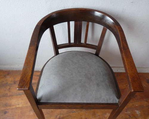 Antik armlehnstuhl jugendstil - antik,