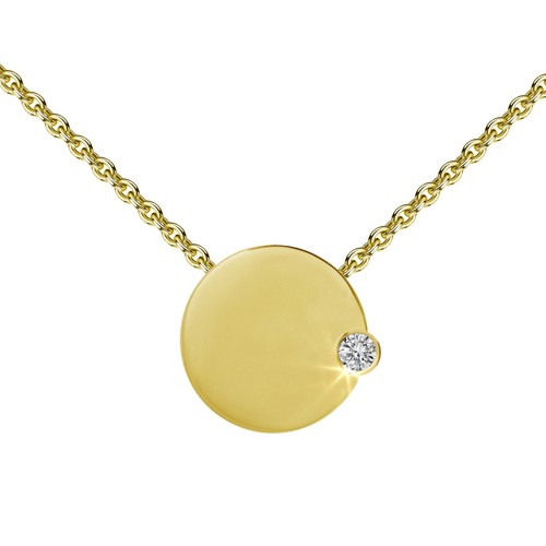 585 real gold necklace - gold, 💎