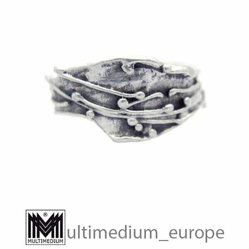 Modernist silber ring - modernist, georg