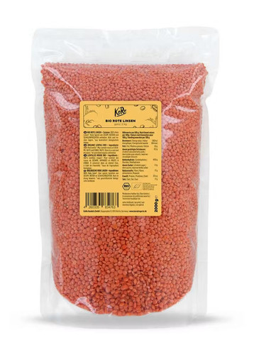 Koro rote bio linsen 2 - bio, kg