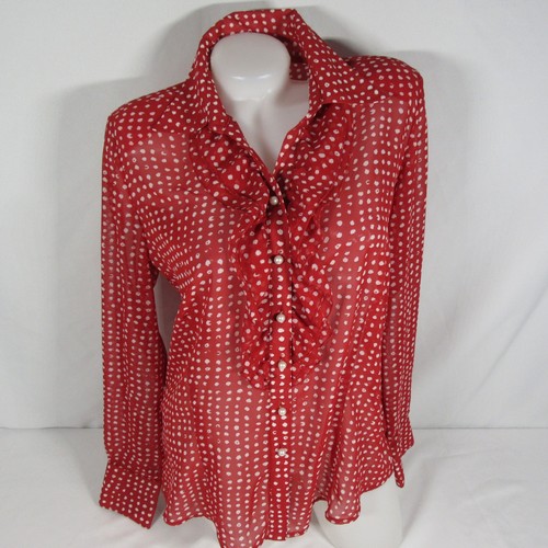 Gelco damen bluse chiffon - ,