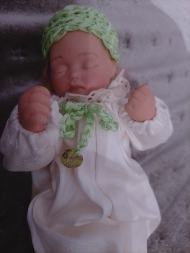 Porzellan baby puppe - baby,
