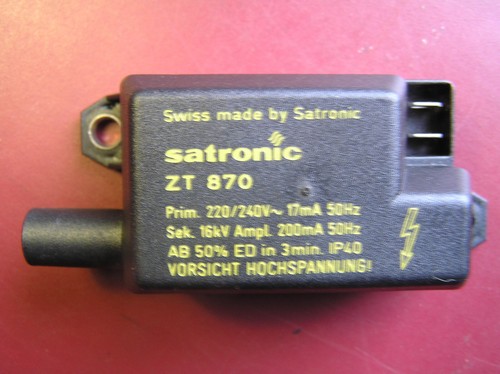 Satronic 870 zündtrafo - zt,