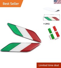 4 stücke Italienische Flagge