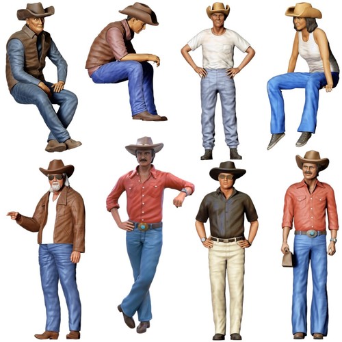 Cowboy ranch set - -, druck
