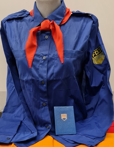 Original ddr fdj bluse hemd - fdj,