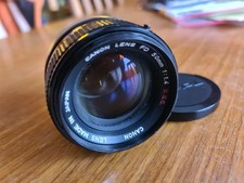 Canon 50mm FD 1:1.4 S.S.C. Objektiv : Canon Lens FD 50mm 1:1.4 S.S.C.