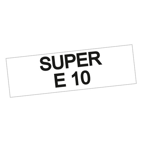 Stück super e10 aufkleber - stück,