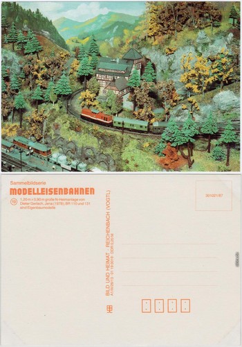 Modelleisenbahn heimanlage - modelleisenbahn:, n-heimanlage