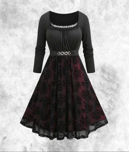 Neu schwarz rot gothic - schwarz,