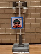 PLAYMOBIL Stadt City Bahnhof Bahnsteig Lampe Laterne Leuchte Licht Bürfersteig