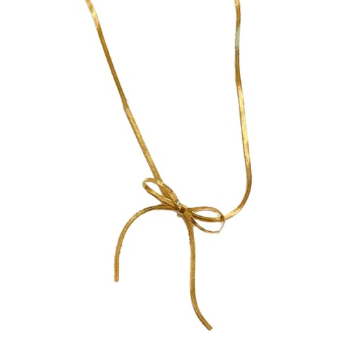 Modern bowknot snake chain - modern,