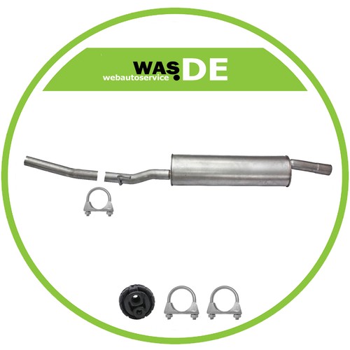 Auspuff mittelschalldämpfer - auspuff,